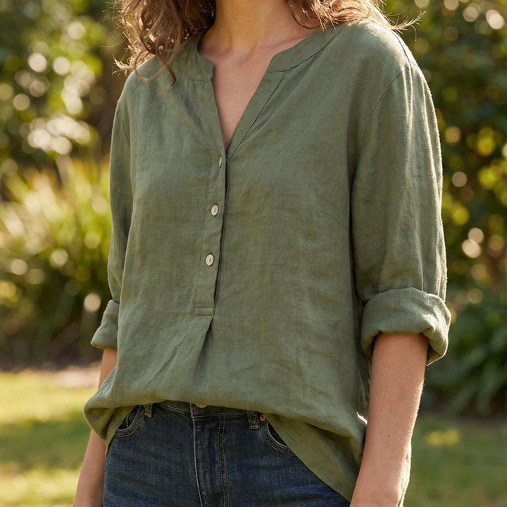 Cornwall | Airy Button-Down Shirt