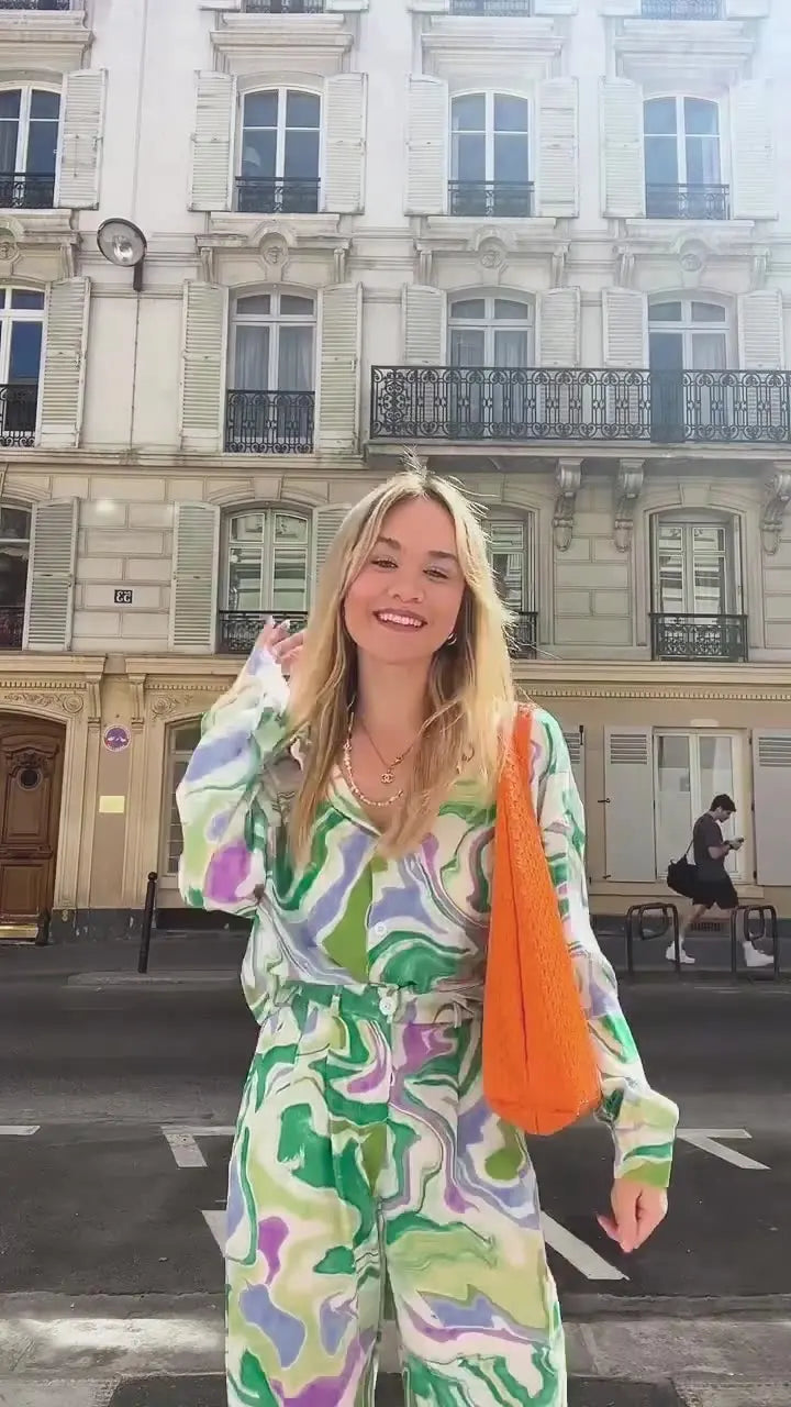 Zyra - Bold Swirl Print Set