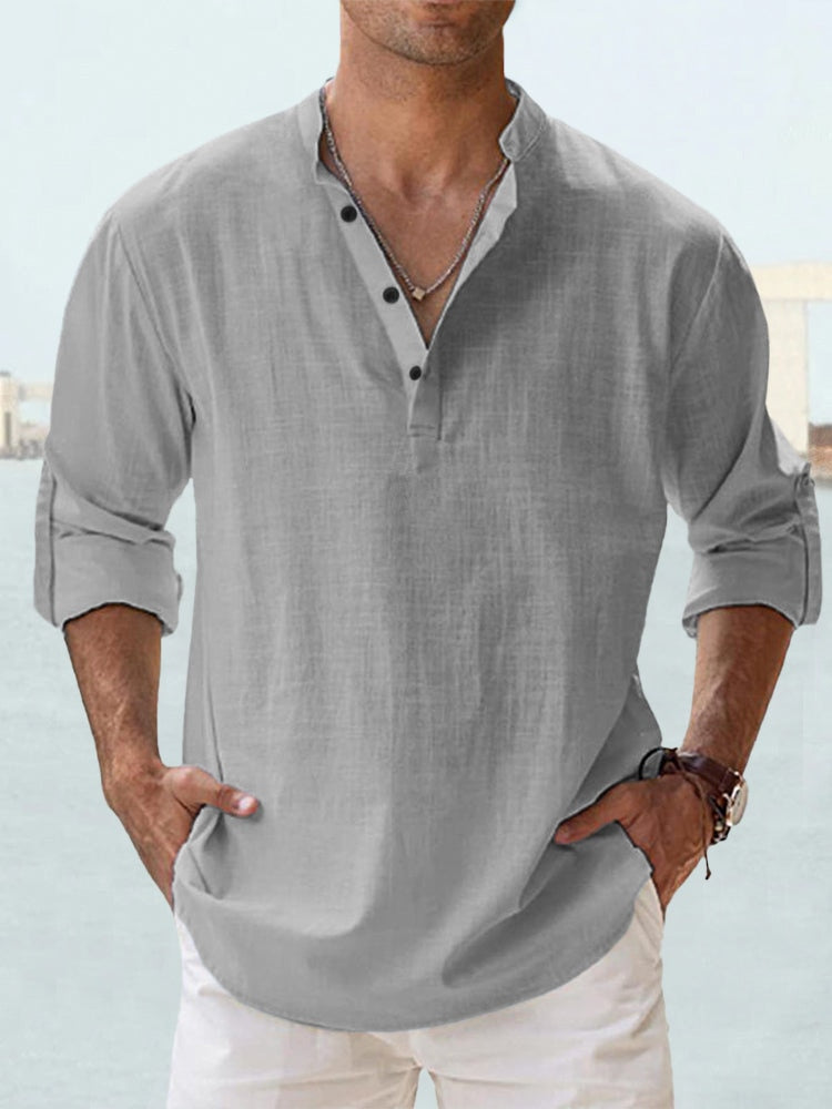 Mason™ | Breathable Linen Shirt