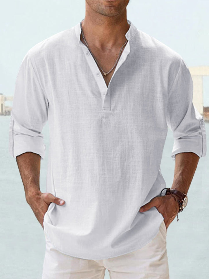 Mason™ | Breathable Linen Shirt