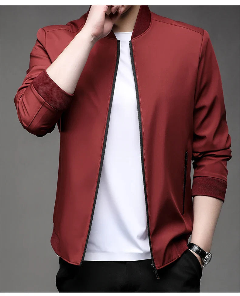 HUDSON STAND-COLLAR BLAZER