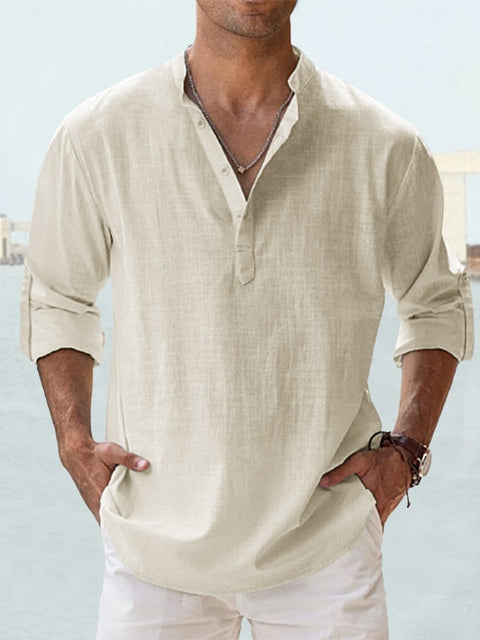 Mason™ | Breathable Linen Shirt