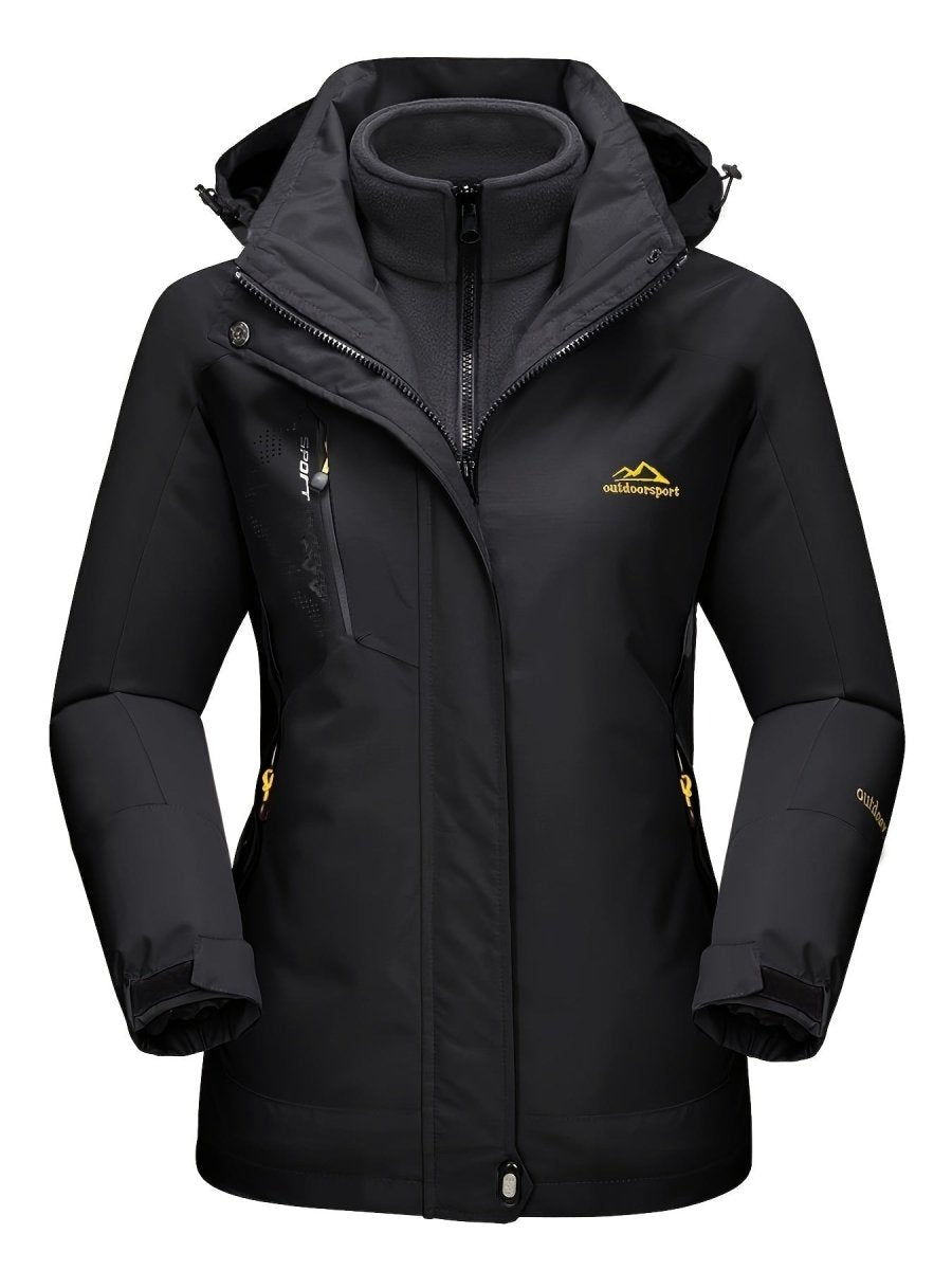 ANNE | Versatile 3-in-1 Waterproof Fleece-Lined Jacket