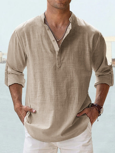Mason™ | Breathable Linen Shirt